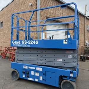 Refurbished 2016 Genie GS-3246 — Refurbished Electric Scissor Lift, Win Win Equipment, Addison IL