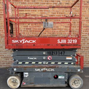 Used 2016 Skyjack SJIII3219 Lift — Refurbished Electric Scissor Lift, Win Win Equipment, Addison IL