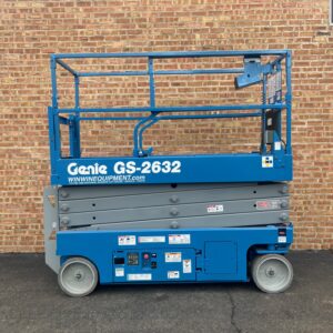 Genie GS-2632 2018 — Refurbished Electric Scissor Lift, Win Win Equipment, Addison IL