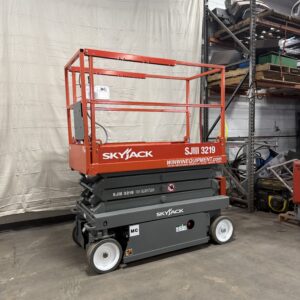 Refurbished 2017 Skyjack SJIII3219 — Refurbished Electric Scissor Lift, Win Win Equipment, Addison IL