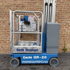 Refurbished 2019 Genie GR-20 — Refurbished Electric Scissor Lift, Win Win Equipment, Addison IL