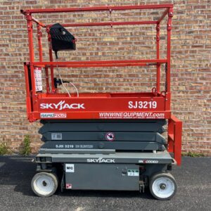 2023 Skyjack SJ3219 E-Drive For Sale — Refurbished Electric Scissor Lift, Win Win Equipment, Addison IL