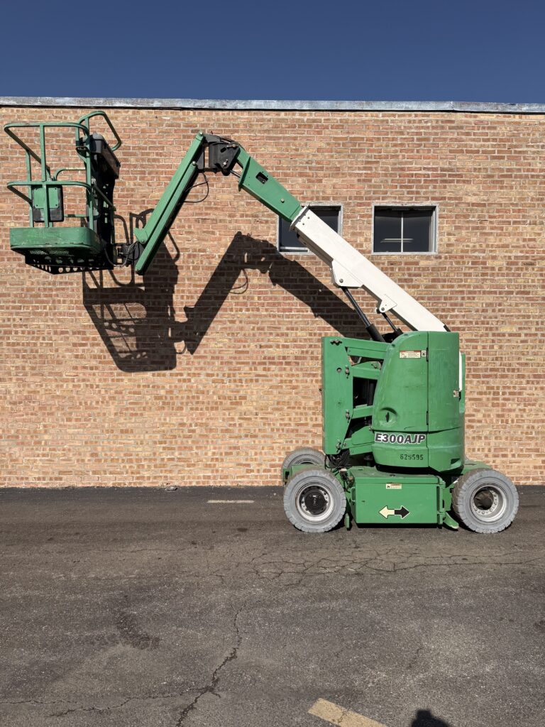 2014 JLG E300 AJP refurbished electric articulating boom lift for sale, 400 hours