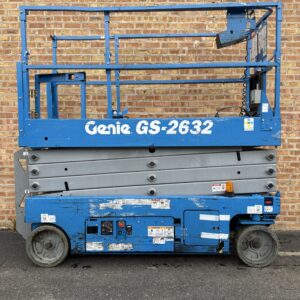 Used 2012 Genie GS-2632 — Refurbished Electric Scissor Lift, Win Win Equipment, Addison IL