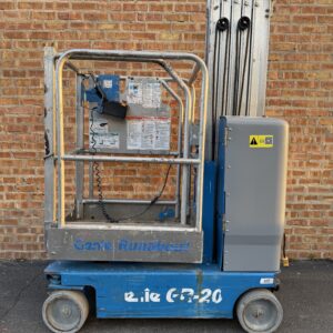Used Genie GR-20 2016 — Refurbished Electric Scissor Lift, Win Win Equipment, Addison IL