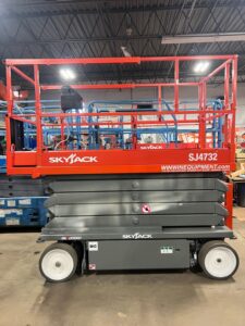 32 ft Scissor Lift Rental — Chicagoland | Starting at $240/day - Win Win Equipment Addison IL