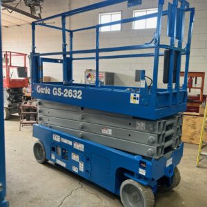 2019 Genie GS-2632 For Sale — Refurbished Electric Scissor Lift, Win Win Equipment, Addison IL