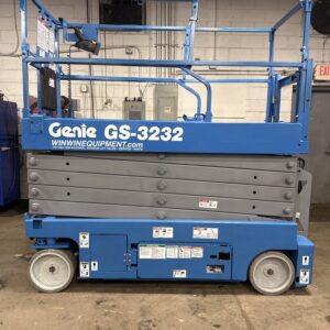 2019 Genie GS-3232 For Sale — Refurbished Electric Scissor Lift, Win Win Equipment, Addison IL