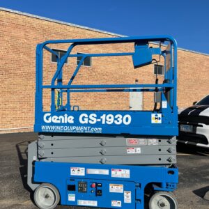 2016 Genie GS-1930 For Sale Refurbished — Refurbished Electric Scissor Lift, Win Win Equipment, Addison IL