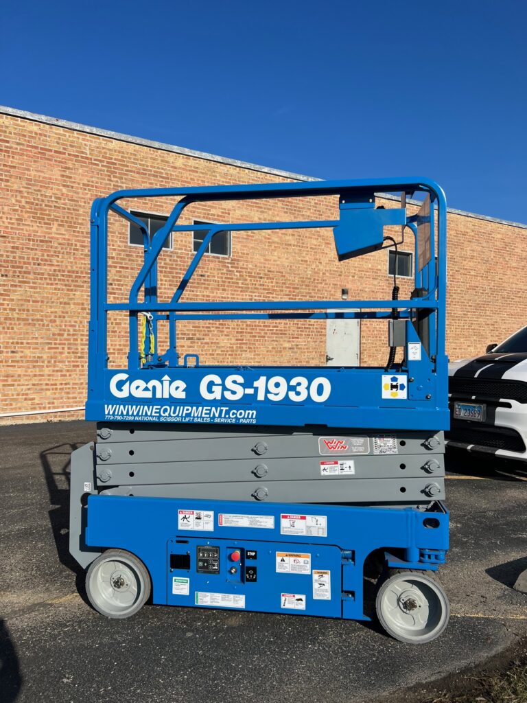 2016 Genie GS-1930 For Sale Refurbished — Refurbished Electric Scissor Lift, Win Win Equipment, Addison IL