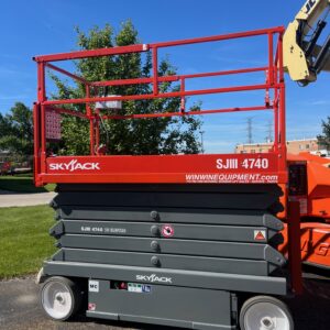 2017 Skyjack SJIII4740 For Sale — Refurbished Electric Scissor Lift, Win Win Equipment, Addison IL