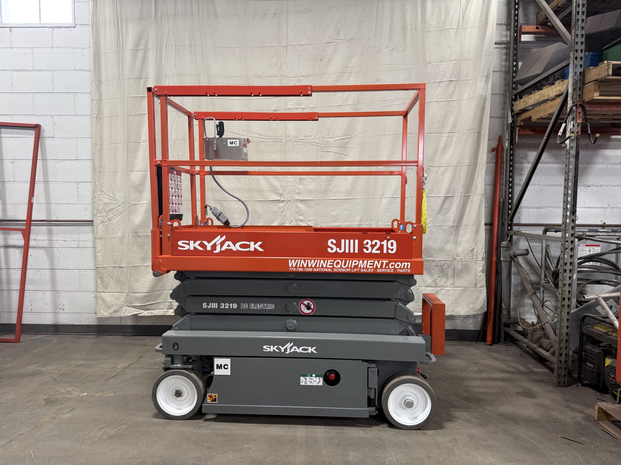 Refurbished Skyjack SJIII3219 scissor lift for sale — Win Win Equipment Addison IL