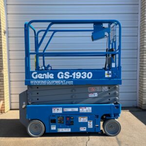 Refurbished 2019 Genie GS-1930 Scissor Lift — Refurbished Electric Scissor Lift, Win Win Equipment, Addison IL