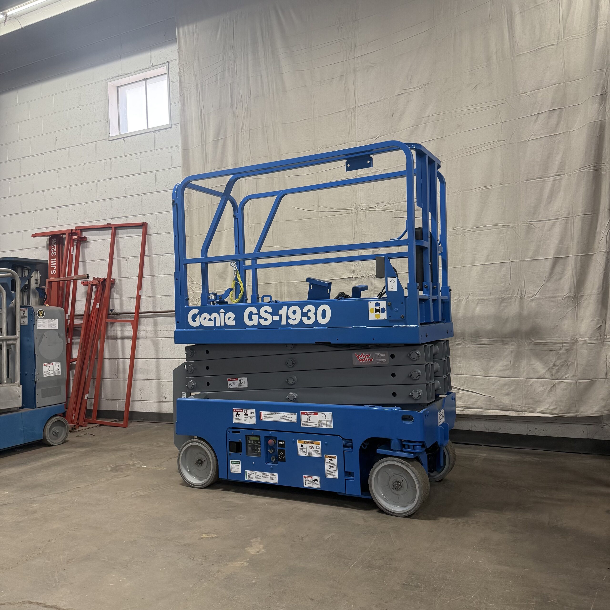 Refurbished Genie GS-1930 scissor lift for sale — Win Win Equipment Addison IL