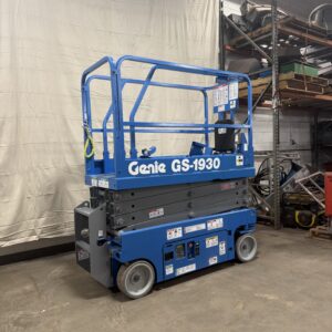 Refurbished 2018 Genie GS-1930 — Refurbished Electric Scissor Lift, Win Win Equipment, Addison IL