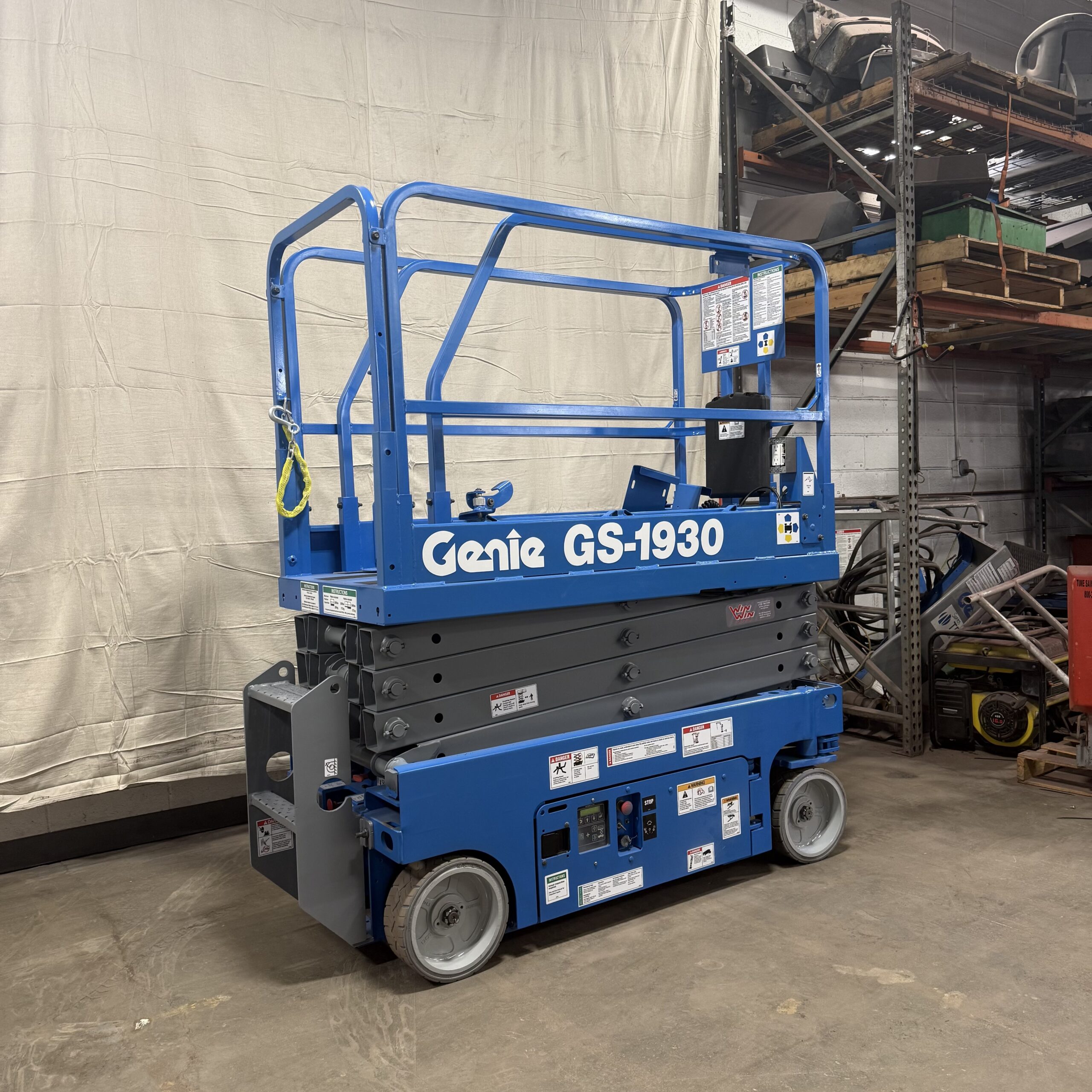 Refurbished Genie GS-1930 scissor lift for sale — Win Win Equipment Addison IL