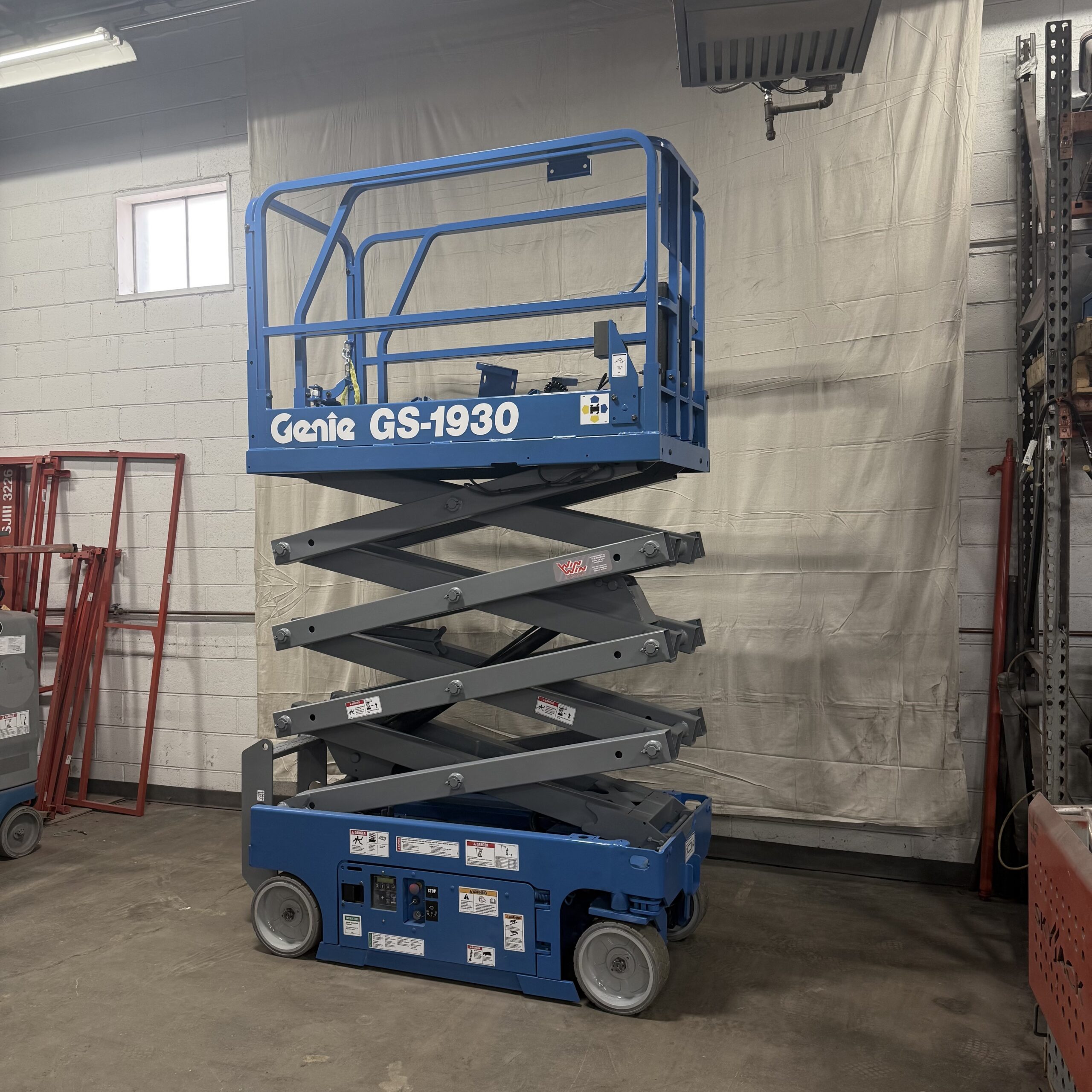 Refurbished Genie GS-1930 scissor lift for sale — Win Win Equipment Addison IL