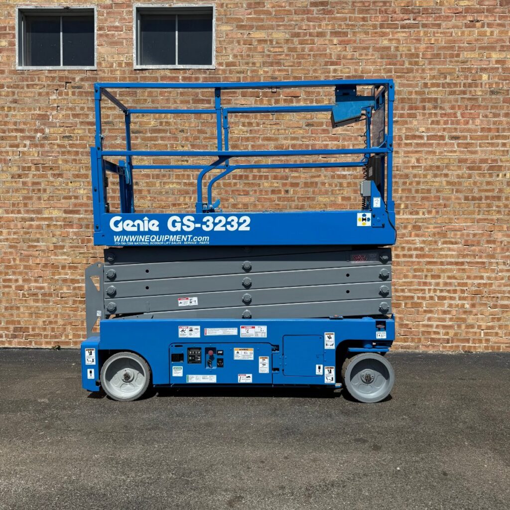 2021-2022 Genie GS3232 E-Drive Scissor Lift – Fully Refurbished, 45 Hours